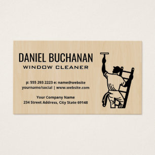 Limpiador de ventanas en la carga