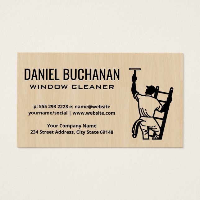 Limpiador de ventanas en la carga (Frente)