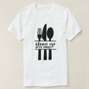 Limpiar después de tu propia camiseta