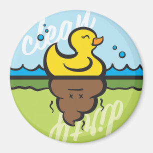 Limpiar el imán de lavavajillas sucio