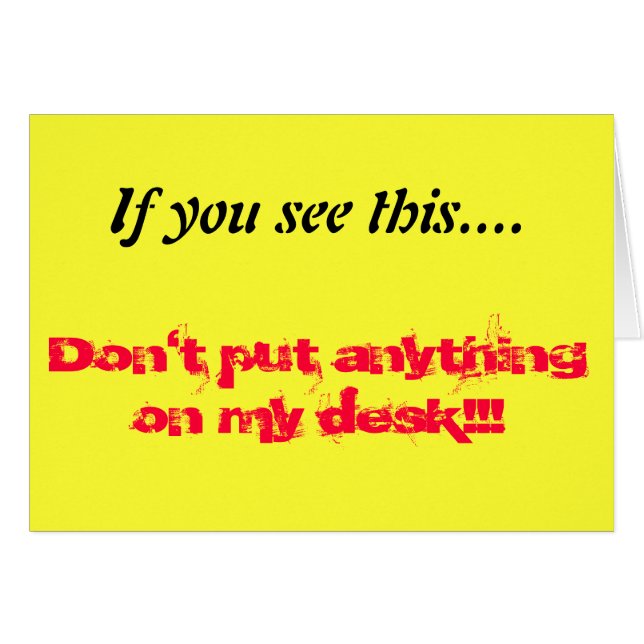 Limpiar escritorio (Anverso (Horizontal))