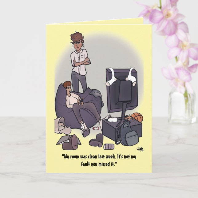 Limpiar la tarjeta de felicitación plegada de tu h (Orquídea)