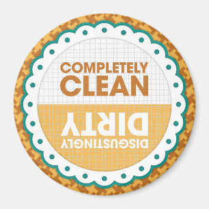 Limpie el imán sucio del lavaplatos