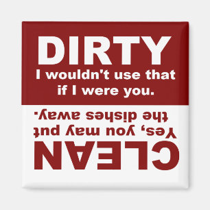 Limpie el imán sucio del lavaplatos