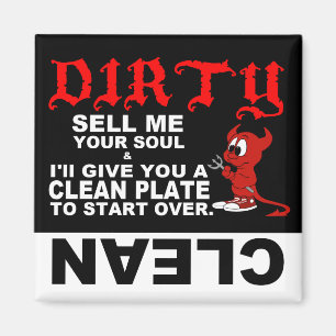 Limpie el imán sucio del lavaplatos: VÉNDAME SU