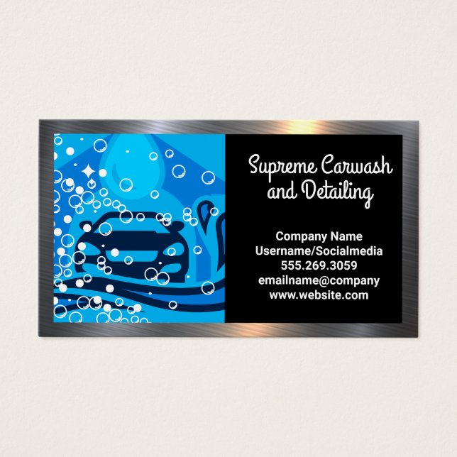 Limpieza automática de lavado | Baches de jabón (Frente)