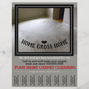 Limpieza de Alfombras Piso Publicidad Personalizab