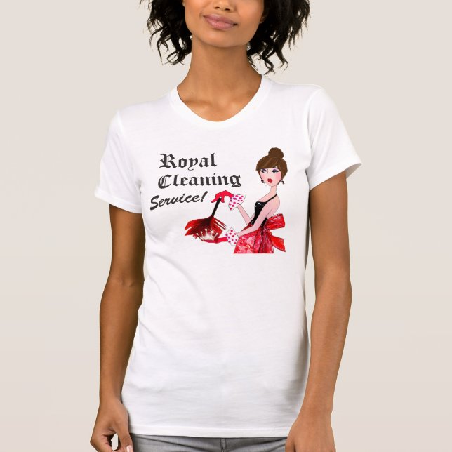 Limpieza de casa de camisetas DIVA (Anverso)