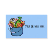 Limpieza de tarjetas de visita de personalizable