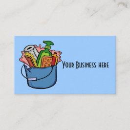 Limpieza de tarjetas de visita de personalizable