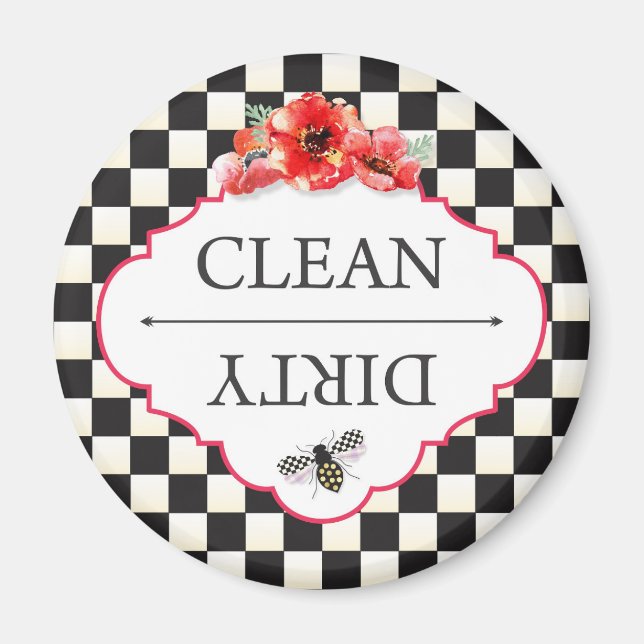 Limpieza del imán del lavavajillas (Frente)