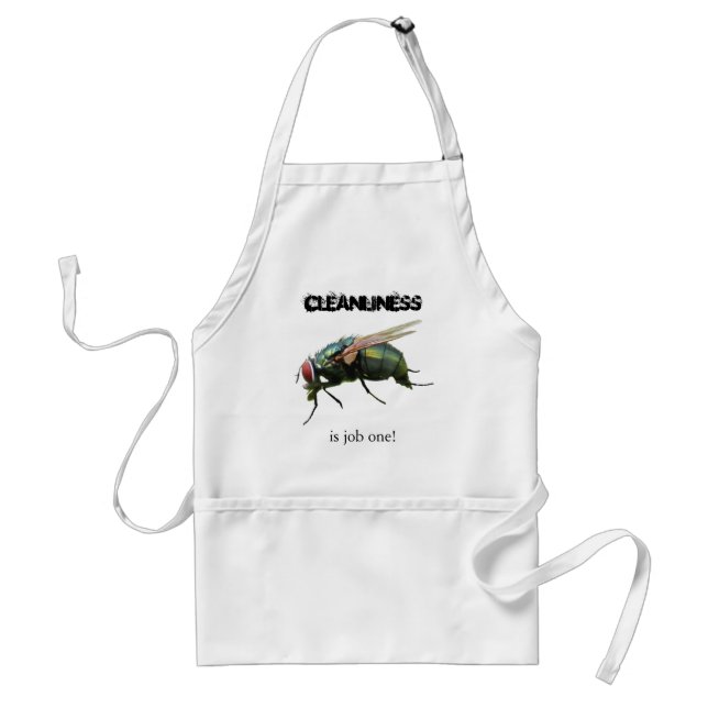 ¡LIMPIEZA, es el trabajo uno! Delantal (Frente)