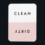 Limpieza mínima de lavavajillas rosado o imán suci<br><div class="desc">©Fine and Dandy Paperie</div>