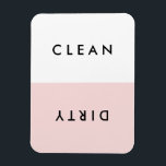 Limpieza mínima de lavavajillas rosado o imán suci<br><div class="desc">©Fine and Dandy Paperie</div>