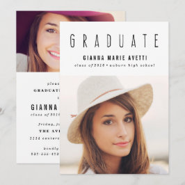 Limpieza y modernidad 2 Invitación a graduación de