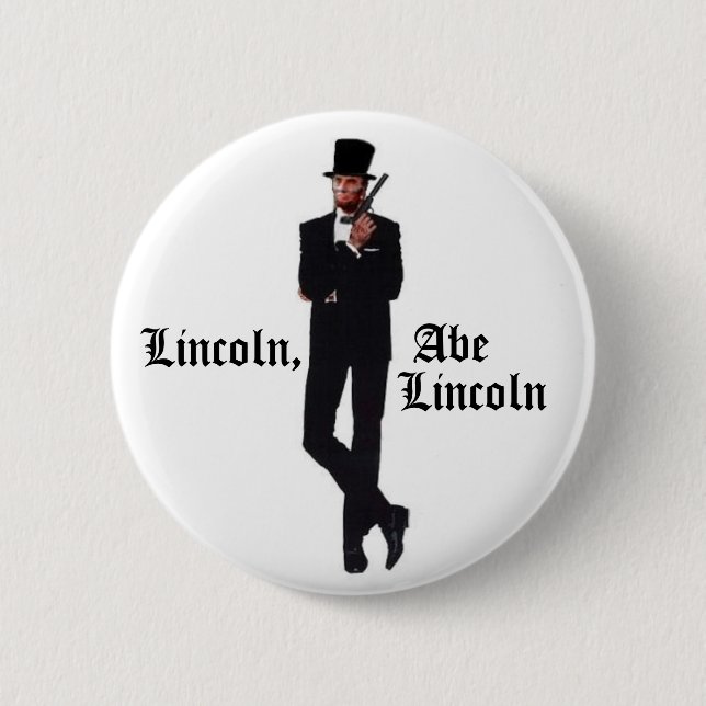 Lincoln, botón de Abe Lincoln (Anverso)