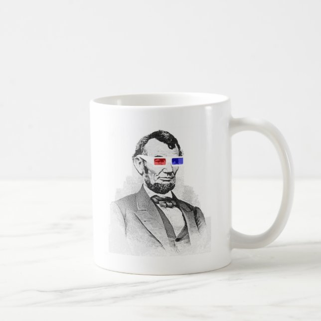 Lincoln en tazas de café 3D (Derecha)