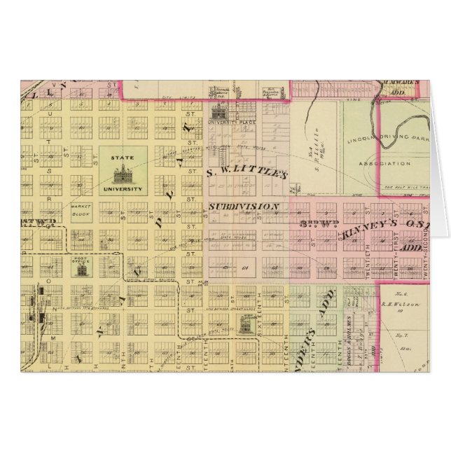 Lincoln North, Nebraska (Anverso (Horizontal))