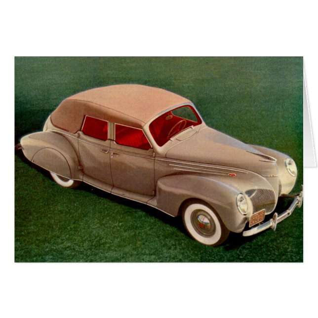 Lincoln Zephyr 1939 (Anverso (Horizontal))