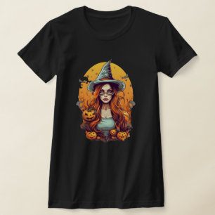 linda camiseta de bruja La idea perfecta de regalo