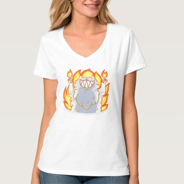 linda camiseta de gato (Anverso)