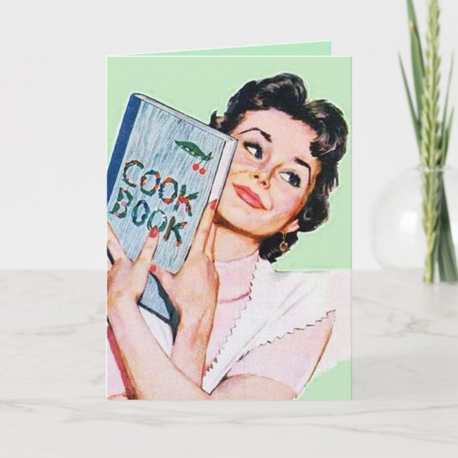 linda cocinera retro vintage (Anverso)