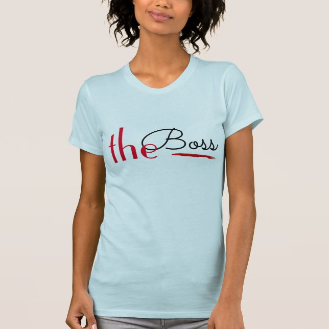 linda esposa mamá jefe camiseta idea de regalo de  (Anverso)