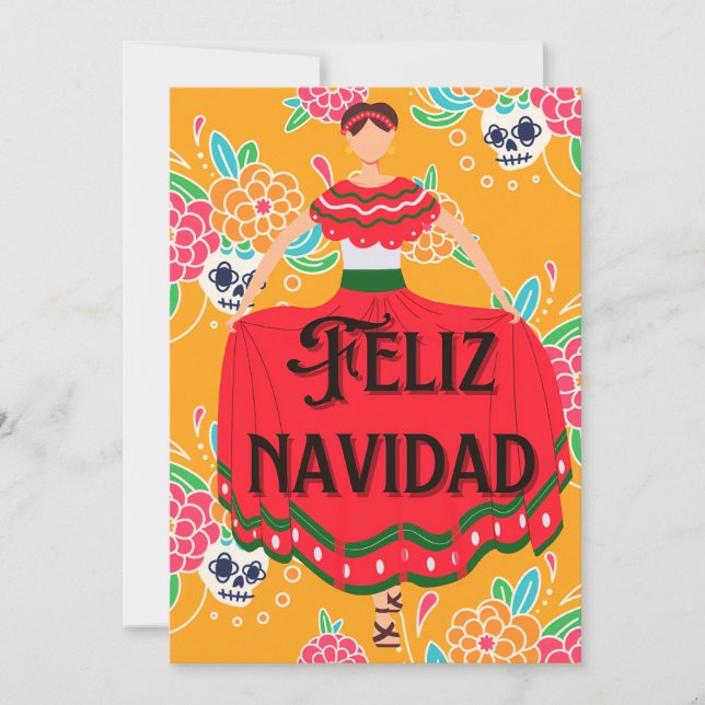 Linda feliz navidad navidad (Anverso)