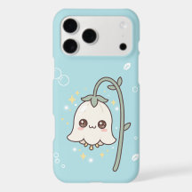 Linda Lily de los Valles Kawaii Azul Polvo