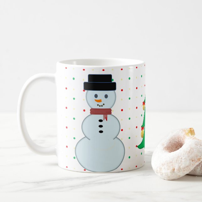 Linda taza de Navidad (Con donut)