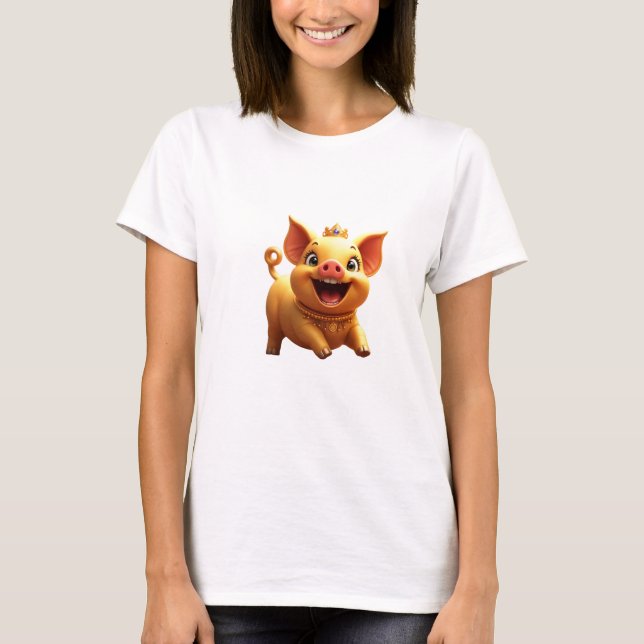 lindas camisetas de cerdo (Anverso)