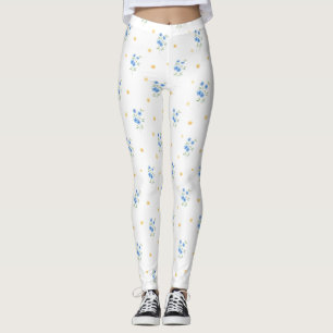 Lindas Leggings de YOGA de Color Floral