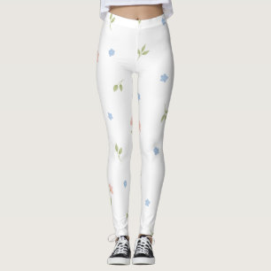 Lindas Leggings de YOGA de Color Floral
