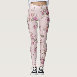 Lindas Leggings de YOGA de Color Floral