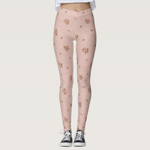 Lindas Leggings de YOGA de Color Floral