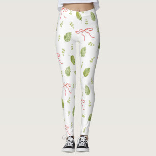 Lindas Leggings de YOGA de Color Floral