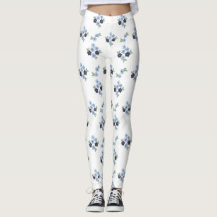 Lindas Leggings de YOGA de Color Floral
