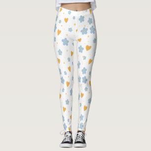 Lindas Leggings de YOGA de Color Floral
