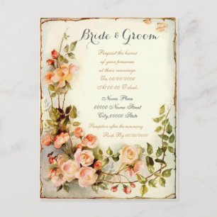lindas y elegantes invitaciones a la boda económic