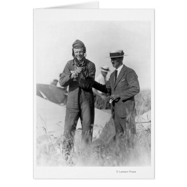 Lindbergh y Wright - Avión nauseabundo (Frente)