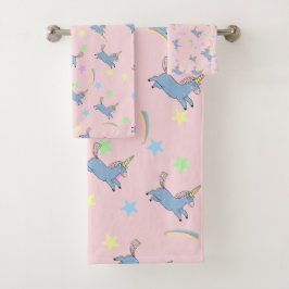 lindo arco iris Unicornio estrellas gradiente