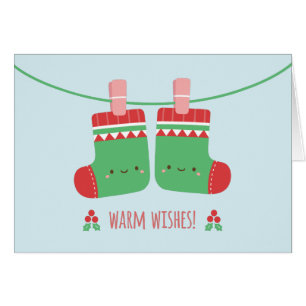 Lindo caliente la tarjeta de felicitación de los