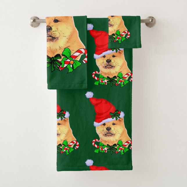 Lindo Chow Chow Navidad (In situ)