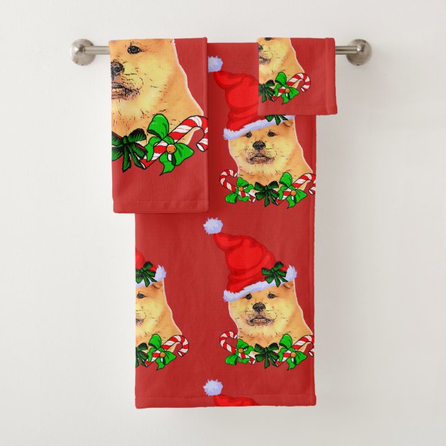 Lindo Chow Chow Navidad (In situ)