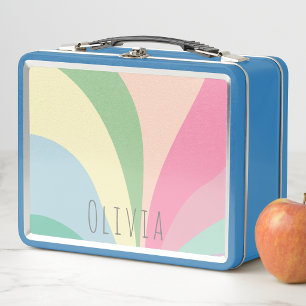 Lindo Colegio Moderno Arcoiris Retro Niñas Niños