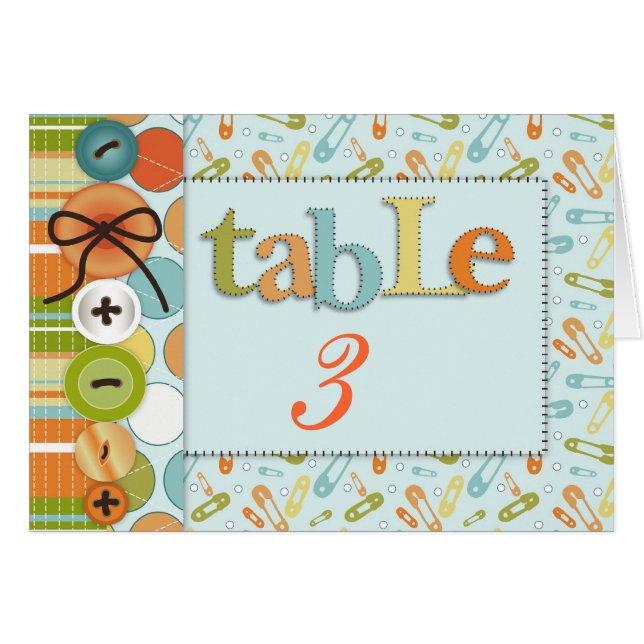 Lindo como tarjeta 3 de la tabla del botón (Anverso (Horizontal))