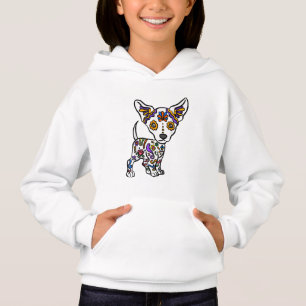 lindo cráneo de azúcar chihuahua