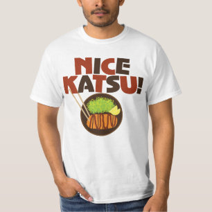 ¡Lindo Katsu! Camiseta gráfica de Tonkatsu