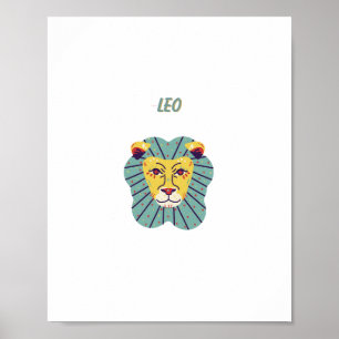 Lindo Leo, zodiaco, impresión de signo estelar