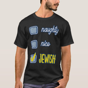 Lindo Naughty Judío Ugly Hanukkah Sweater Chanukah